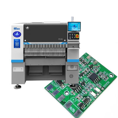 0201 Skd High Precision PCB Board Assembly Multi-head SMT Pick and Place Machine (أجهزة جمع ألواح الكريستال ذات الدقة العالية)