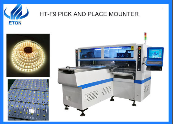 شاشة تعمل باللمس 200000CPH 380AC LED Pick And Place Mounter CCC