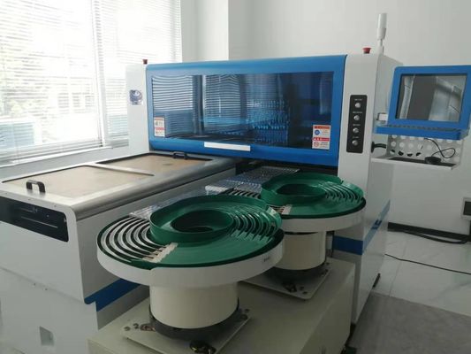 12 رأس 28 مغذيات PCB Driver Board ماكينة SMT Pick And Place Machine 45000CPH