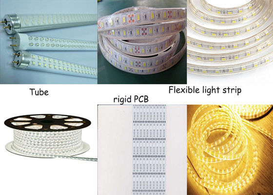 250000CPH SMT Pick And Place Machine 68 رأسًا لأنبوب LED / ضوء الشريط