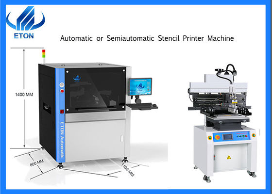 Smt Line طابعة استنسل نصف أوتوماتيكية 6 مناطق SIRA PCB Stencil Printer Machine