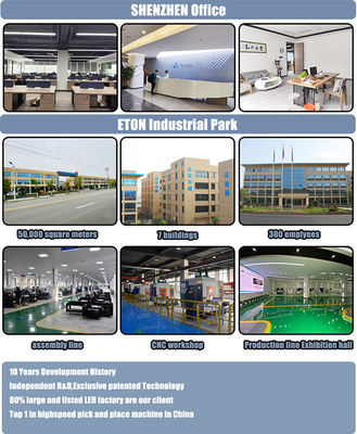 آلة صنع لمبة LED لكاميرا الرؤية 20 رأسًا لمصابيح الأنبوب