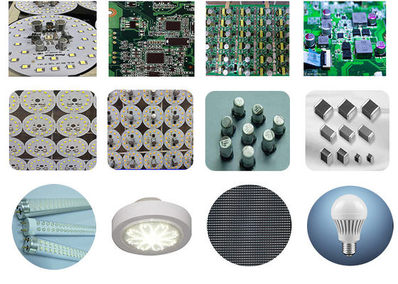 AC 380V 50Hz SMT تصاعد آلة وحدات مزدوجة 80000cph SMT آلة التنسيب