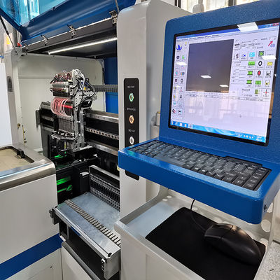 12 جهاز كمبيوتر شخصى رئيس Drver DOB لمبة led SMT خط Pcb SMD اختيار ووضع آلة