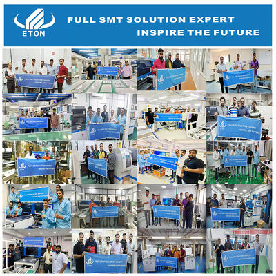 9000CPH التلقائي SMT اختيار ومكان آلة 8KW دقة 0.04 مم