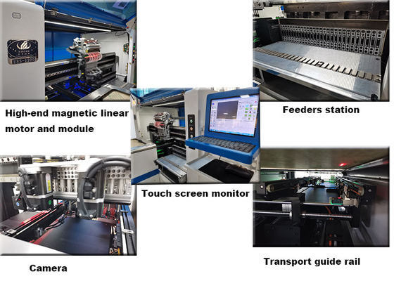 0402 SMT Pick And Place Machine منتجات LED لمبة أنبوب لوحة SMT Mounter آلة