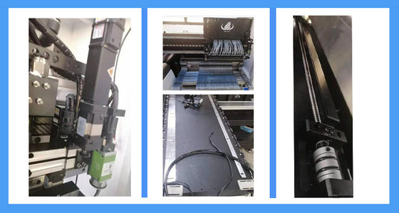 نافذة 7 خط إنتاج SMT 68 رأس SMT Pick And Place Machine