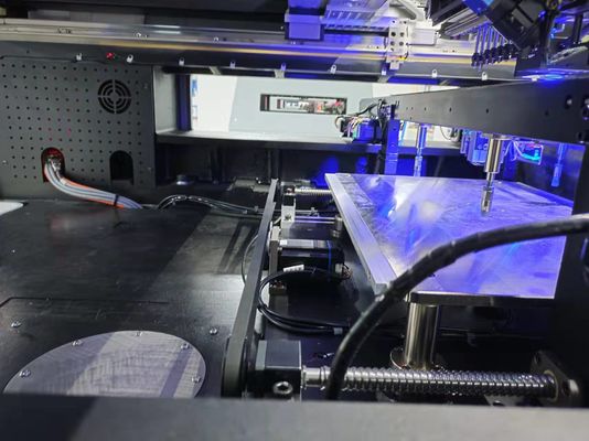 10 رؤوس LED لمبة ماكينة عالية الدقة 2 قطعة آلة اختيار ووضع الكاميرا