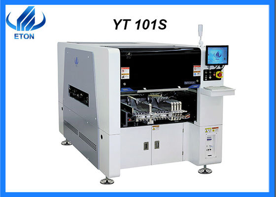 الدقة 0201 مكونات SMD آلة تركيب SMT 10 رؤوس بسرعة 40000cph