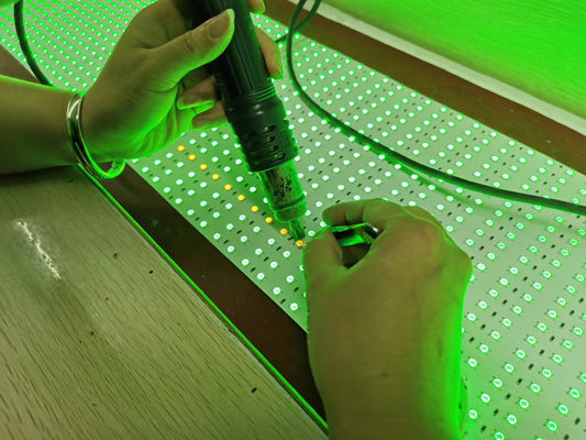 50W CPH LED ماكينة SMT خط إنتاج اختيار ووضع آلة