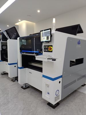 لمبات CCC LED SMT Pick and Place Machine 10 رؤوس عالية الدقة التعرف