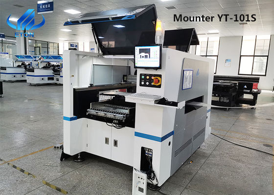 0201 - 40 * 40mm مكونات SMT Pick Place Machine مع كاميرا رقمية عالية الدقة
